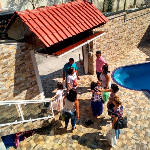 Salão de Festas com piscina em Guarulhos